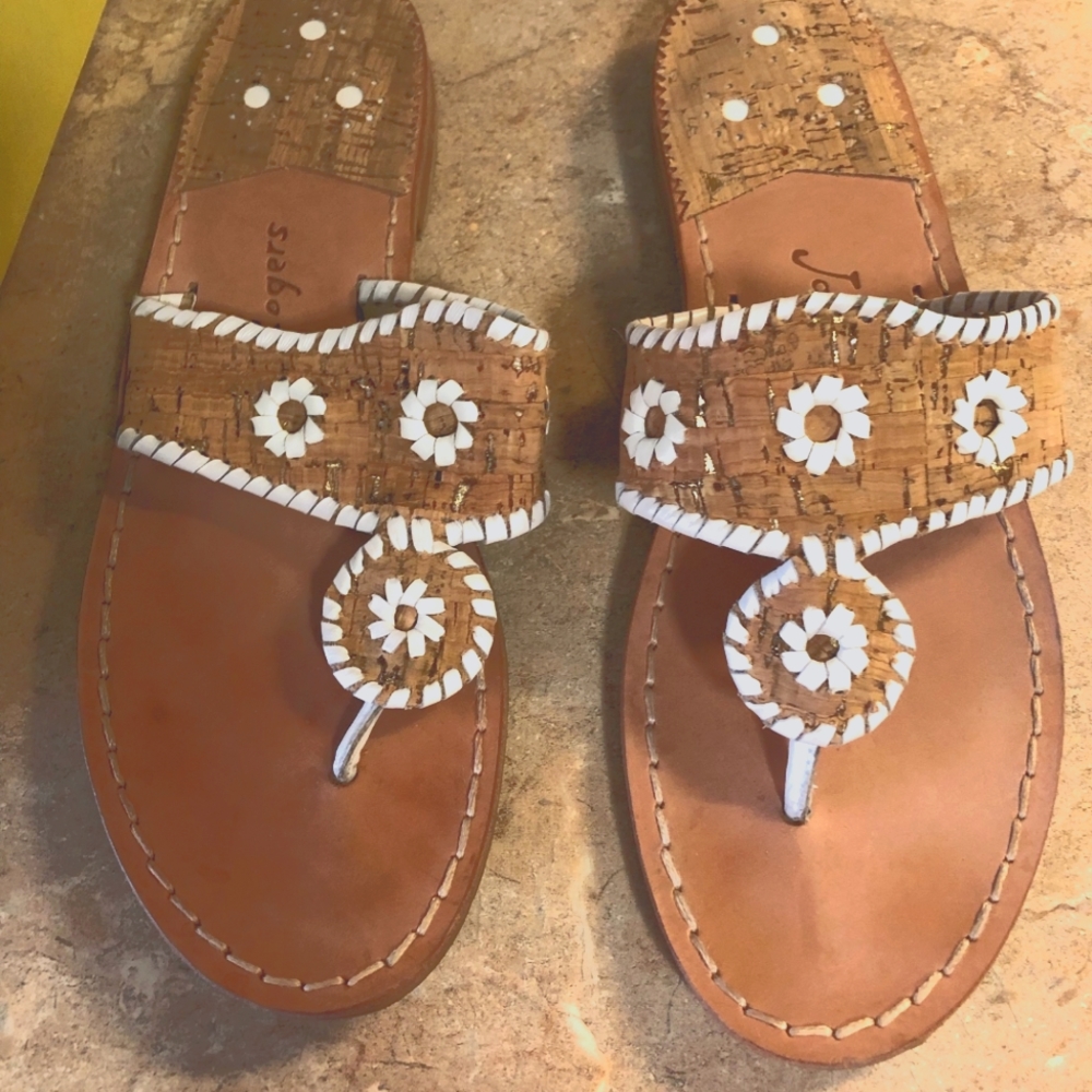 Jack Rogers Cork Sandals